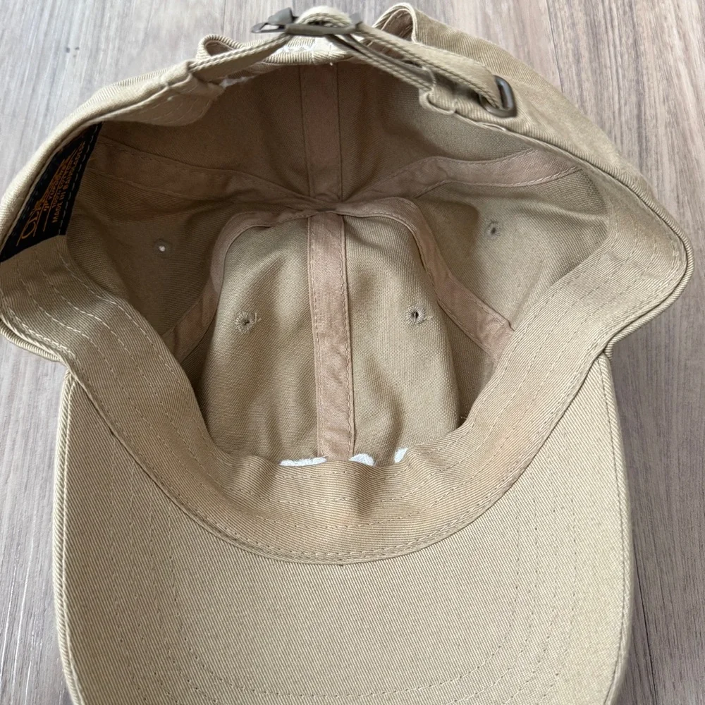 Sun Peony Coconut Tan Cap with Embroidered 'Mama'